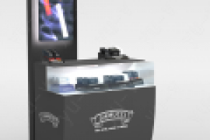 Стенд-прилавок. Визуализация.