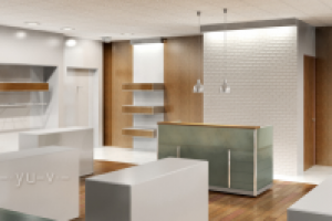 Бутик в светлых тонах