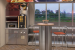 Магазин при АЗС. Кафетерий - 1