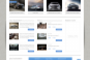 Дизайн автосайта