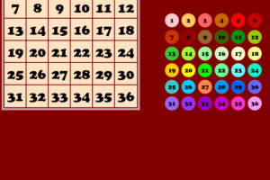 Игра Лотто 6 из 36