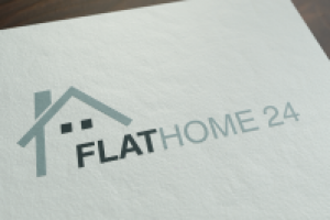 Лого и фирменный стиль для Flathome