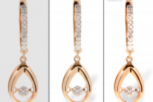 Ретушь серьги для интернет магазина