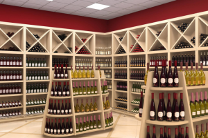 Дизайн и визуализация отдела алкоголя