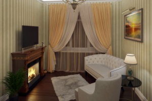 Двухкомнатный номер в гостинице