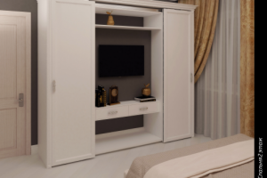 Разработка и визуализация шкафа-купе