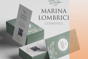 Визитки для "MARINA LOMBRICI"