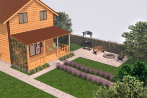 Планировка участка