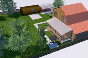 Проект дома в 3D