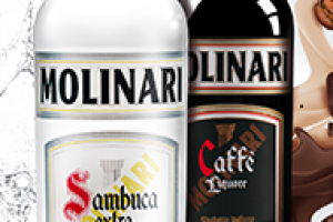 реклама для ликеров Молинари в журнал