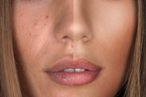 Ретушь лица