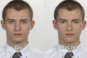 Ретушь лица (корректировка кожи)