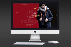 Landing page New collection Parajumpers