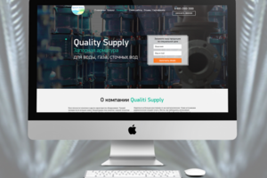 Landing page для продажи сантехнической арматуры