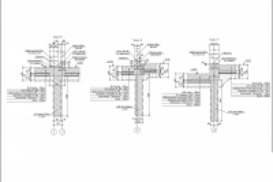 Узлы фундамента