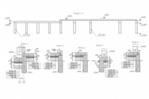 Разрез фундамента