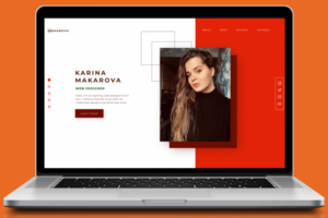 Landing page for a digital-specialist