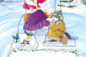 книжка-панорамка “Волк и лиса”