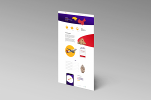 Дизайн Landing Page для службы доставки