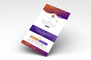 Landing Page для сервиса доставки