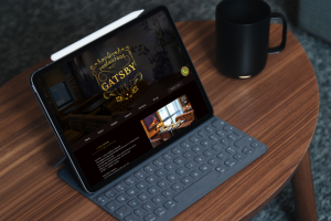 Сайт для ресторана Gatsby