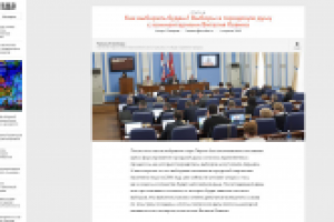Статья о выборах в городскую думу Перми (портал "Звезда"), ч. 1