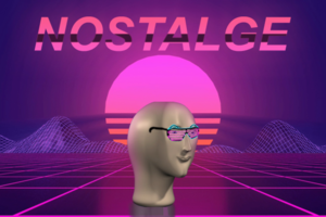Обработка фотографии в стиле Synthwave + Сюрреализм