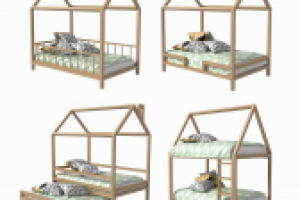 Детская кроватка 4 в 1