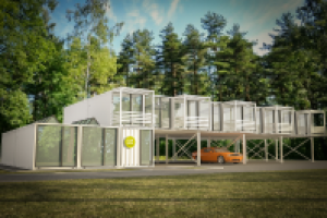 Экстерьер мотеля.