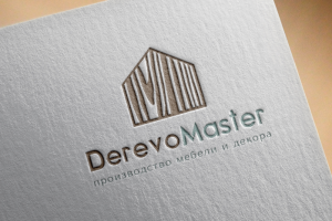 DerevoMaster, логотип для фирмы по производству мебели и декора
