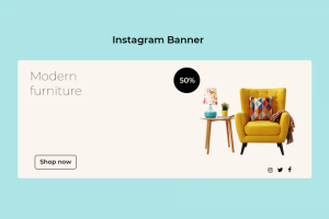 Баннер мебели