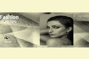 баннер магазина одежды