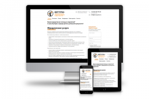 Корпоративный сайт компании "Штурм"