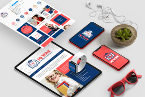 Фирменный стиль соцсетей для образовательного центра