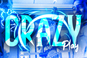 Оформление YouTube канала "Crazy Play"
