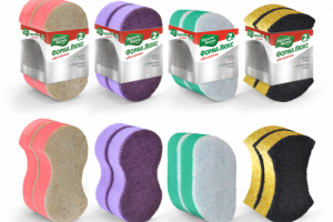 Мелочи Жизни. Губки кухонные Форма Люкс