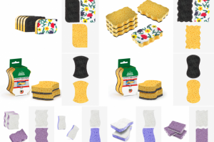 Ergopack. Формы губок кухонных - образцы