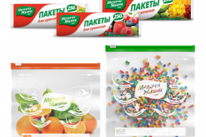 Упаковка пакетов-слайдеров. Обновленние дизайна