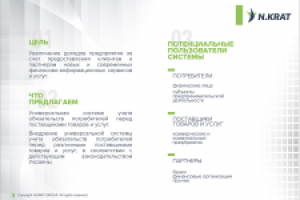 Презентация для компании N.Krat