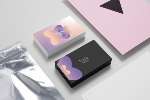 Визитка для магазина парфюмов