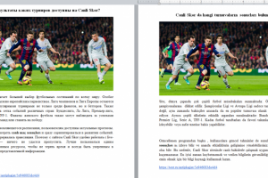 Перевод с Русского  на Турецкий язык