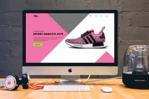 Лендинг по продаже спортивной обуви