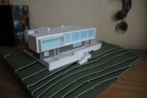 Макет туристического приюта