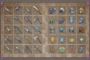 Иконки для ММОРПГ (оружие-шлема-амулеты)