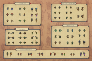 Юниты (пиксельарт) для одной из игр ( фентези сеттинг)