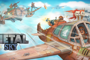 Постапокалиптический воздушный бой (заставка для одной из игр)