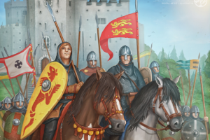 Иллюстрация Норманские воины