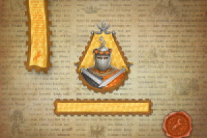 Загрузочный экран для одной из фентезийных игр - раса "Люди"