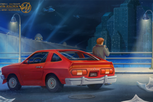 Иллюстрация "Побег из Нью-Йорка"