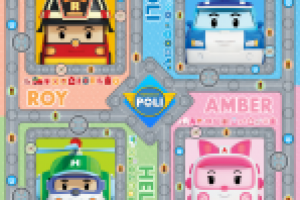 Поле для настольной игры Робокар Поли (2)